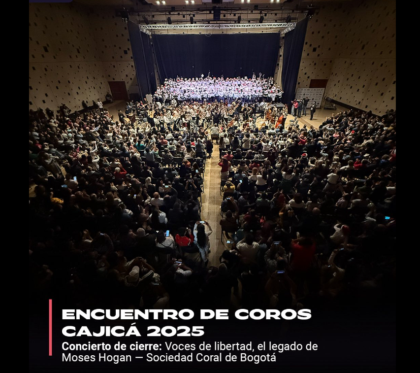 Cajicá vivió una velada musical para dar inicio a la Navidad