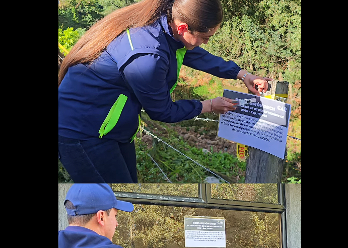 |CAR| Ordena Medida Preventiva por Construcción y Residuos en la Ronda del |Río Quindión| + Video