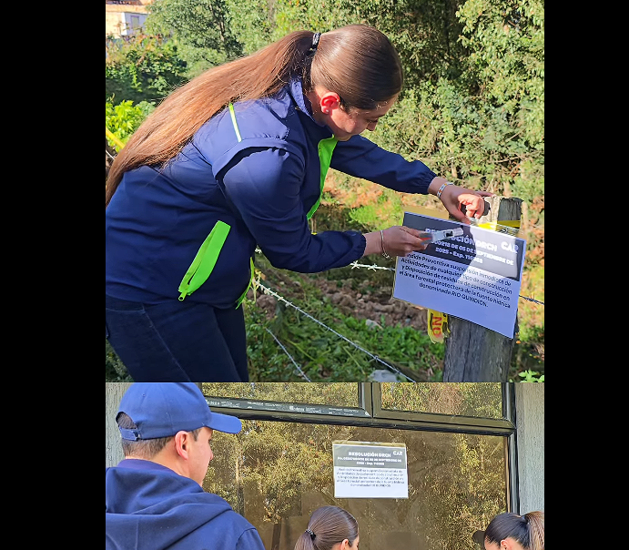 |CAR| Ordena Medida Preventiva por Construcción y Residuos en la Ronda del |Río Quindión| + Video