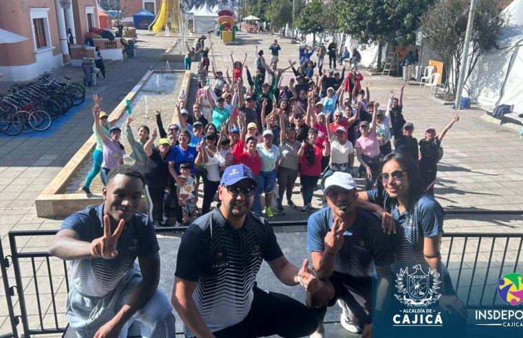 La última jornada de |Aeróbicos| al Parque llenó de energía a la |comunidad cajiqueña|