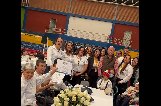 |Nemocón| celebró el |Día Blanco| con inclusión, formación y unión comunitaria + Video