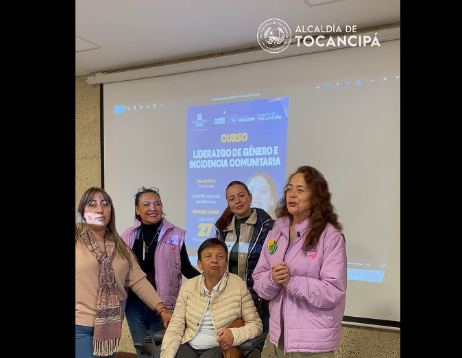 |Tocancipá| da inicio al curso de |Liderazgo de Género| e Incidencia Comunitaria + Video