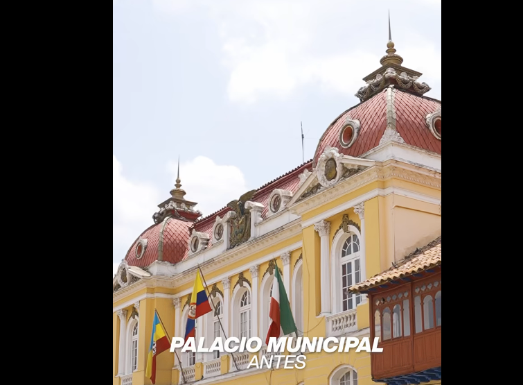 El |Palacio Municipal| de |Zipaquirá| Recupera su Esplendor + Video