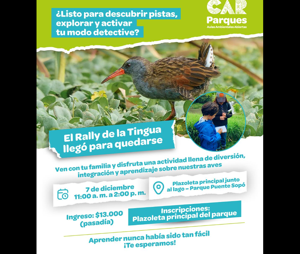 Puente |Sopó| Invita a una Jornada Familiar Dedicada a la |Tingua Bogotana|