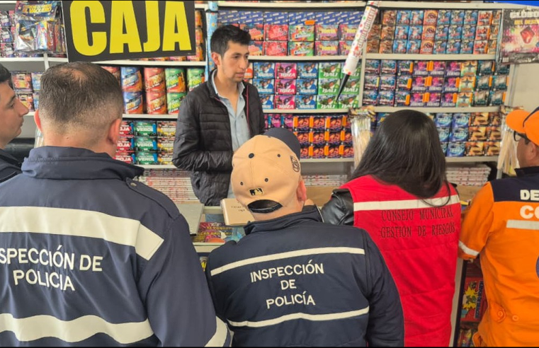 |Tocancipá| refuerza controles para garantizar el uso seguro y legal de la pólvora en |temporada decembrina|
