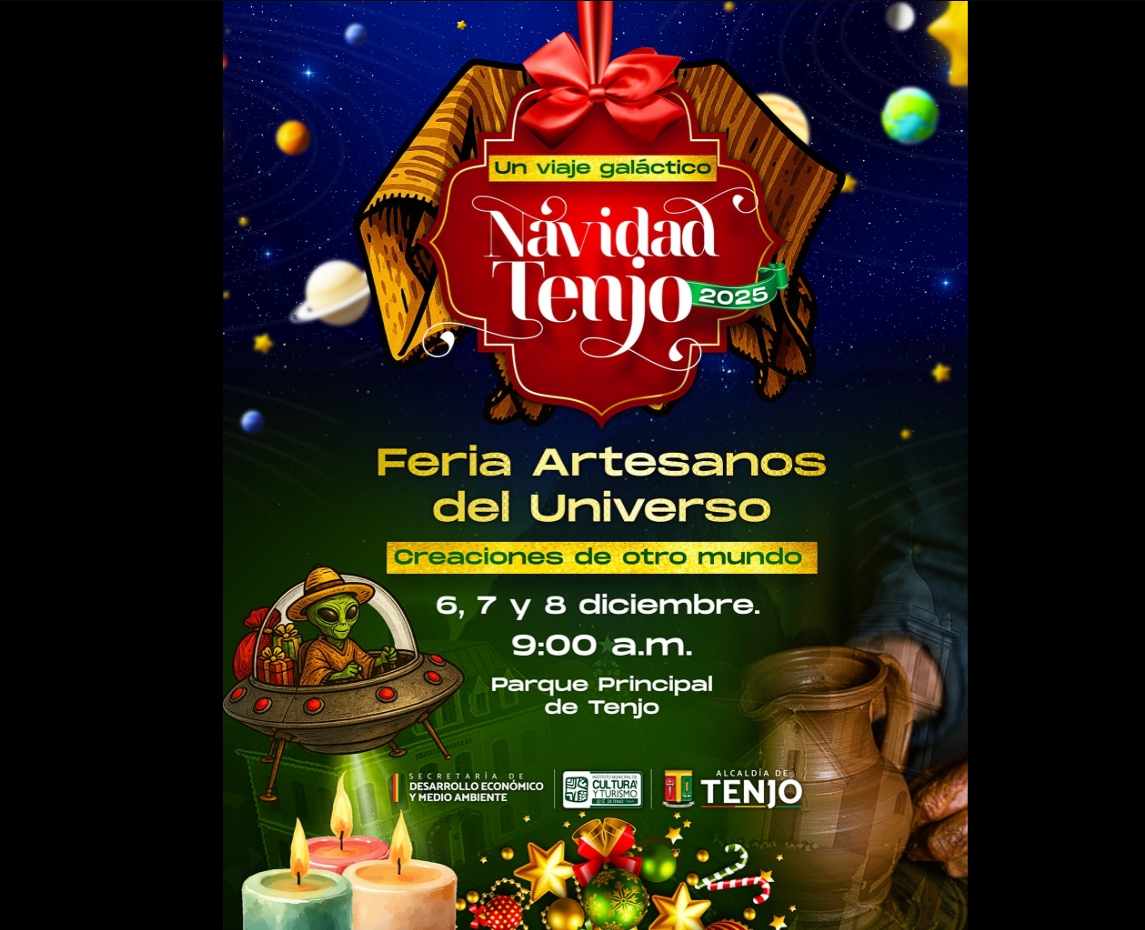 |Tenjo| da inicio a la |Feria Artesanos| del Universo para celebrar la |temporada navideña|