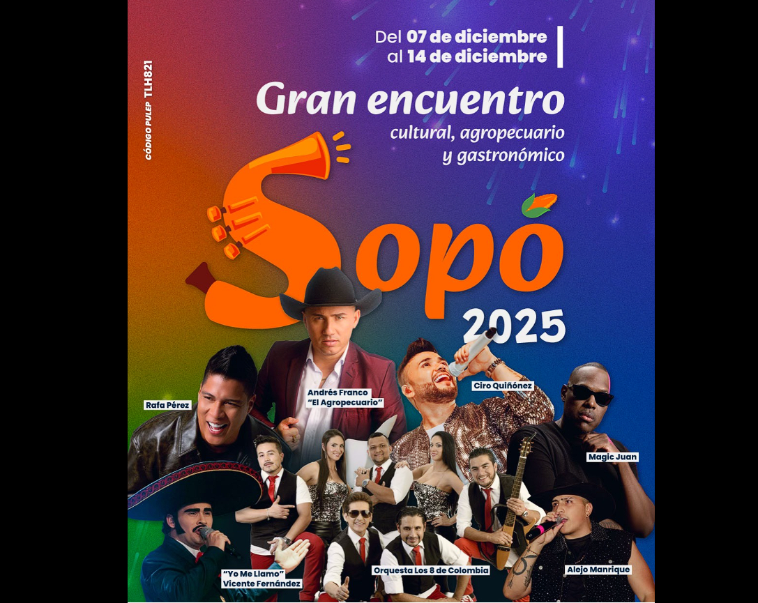 |Magic Juan| Será Invitado Destacado en el Gran Encuentro Cultural, Agropecuario y Gastronómico |Sopó| 2025 + Video