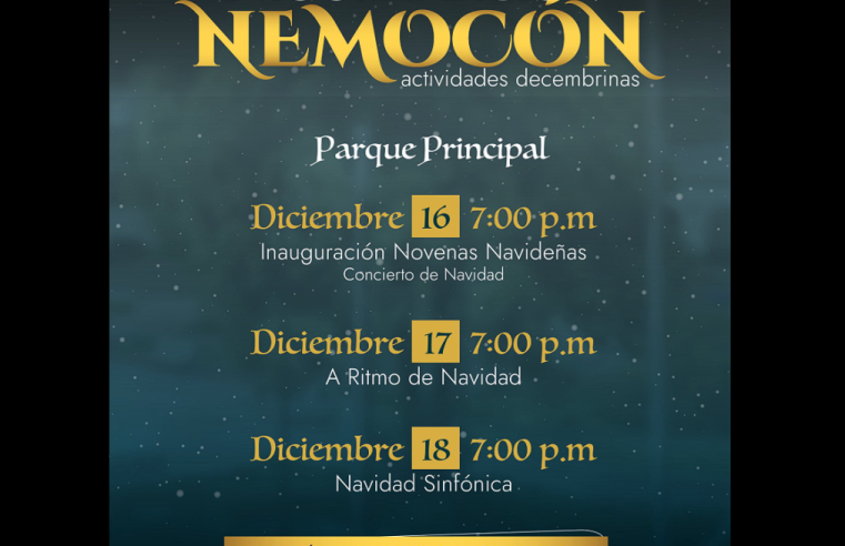 |Nemocón| Invita a Vivir la |Magia de la Navidad| con una Programación Especial