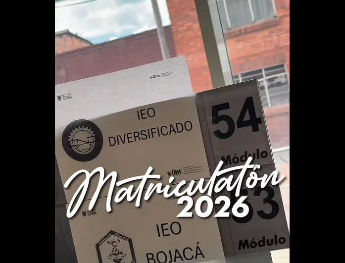 |Chía| realizó con éxito la |Matriculatón| 2026 y mantiene cupos disponibles + Video