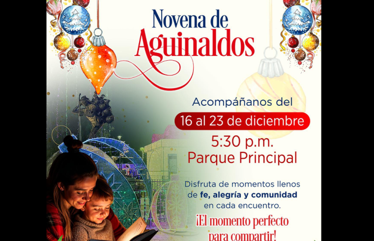 La |Novena de Aguinaldos| reunirá a la comunidad de |Tocancipá| del 16 al 23 de diciembre