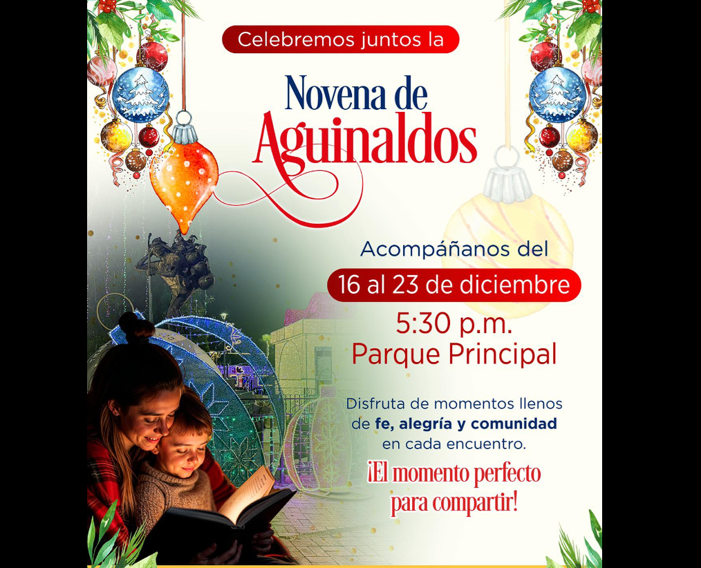 La |Novena de Aguinaldos| reunirá a la comunidad de |Tocancipá| del 16 al 23 de diciembre