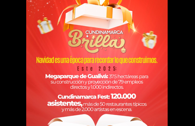 |Cundinamarca| sigue brillando con grandes avances en 2025