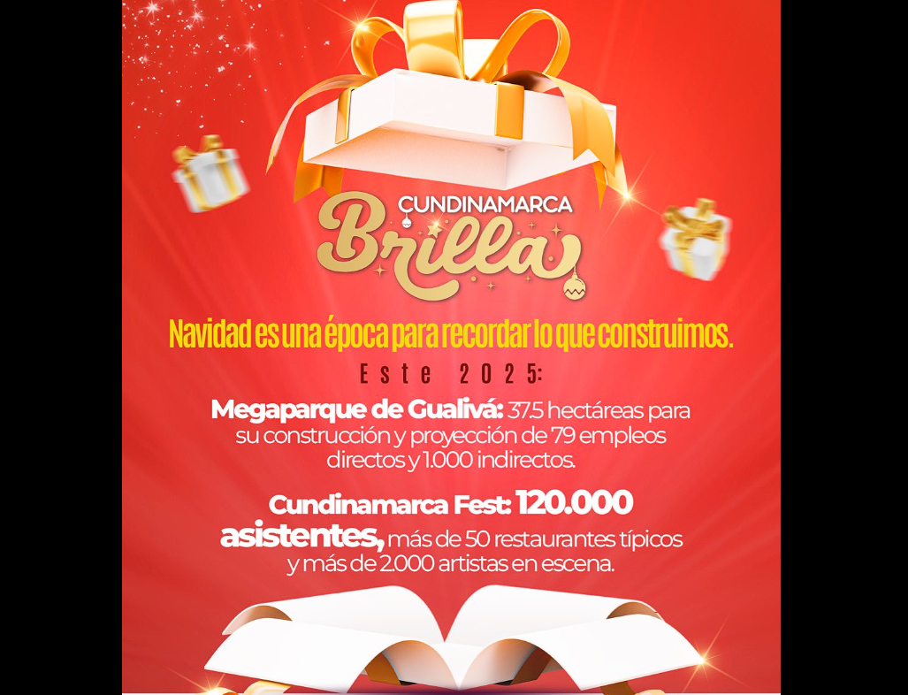 |Cundinamarca| sigue brillando con grandes avances en 2025