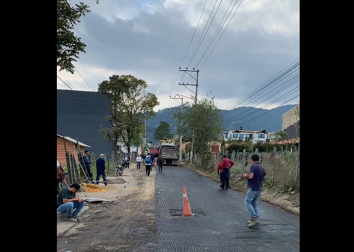 Avanzan las obras de infraestructura en el municipio de |Tabio| + Video