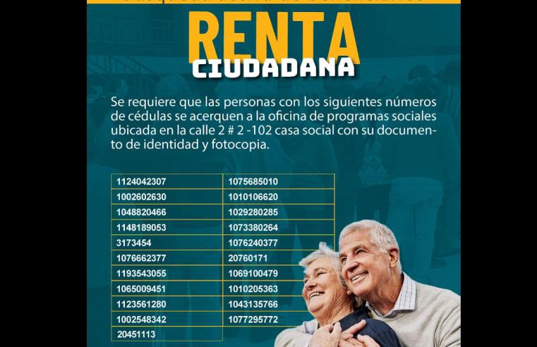 Administración Municipal de |Nemocón| adelanta búsqueda activa de beneficiarios