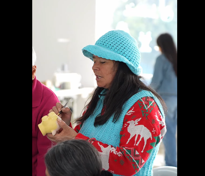 Cierre del |programa de crocheteras| resaltó el talento y la sororidad en la |Casa Social| de la |Mujer| + Video