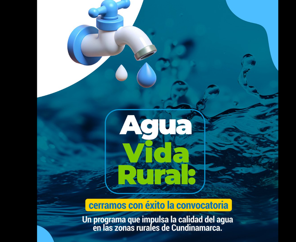 Convocatoria Agua Vida Rural fortalece el acceso al agua potable en |comunidades rurales|