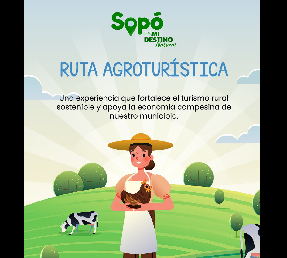 |Sopó| presenta su nueva |Ruta Agroturística|
