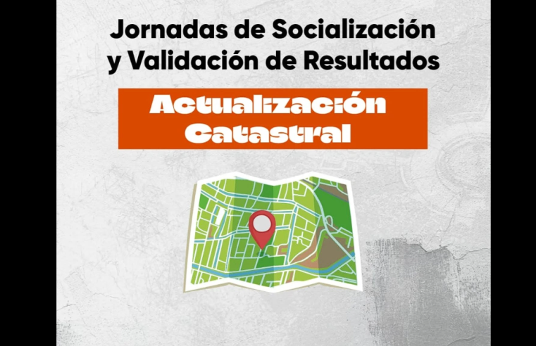 |Cogua| convoca a jornadas de socialización y validación de la |actualización catastral|