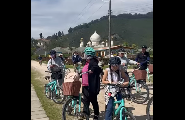 |Ciclopaseo| del XV |Festival Ambiental| promovió el cuidado del entorno en |Tocancipá| + Video