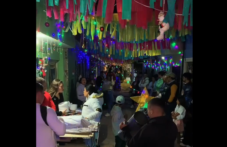 Barrio Centro Santa Bárbara, sector Los Ferchos, ganó el concurso de la |cuadra navideña| + Video