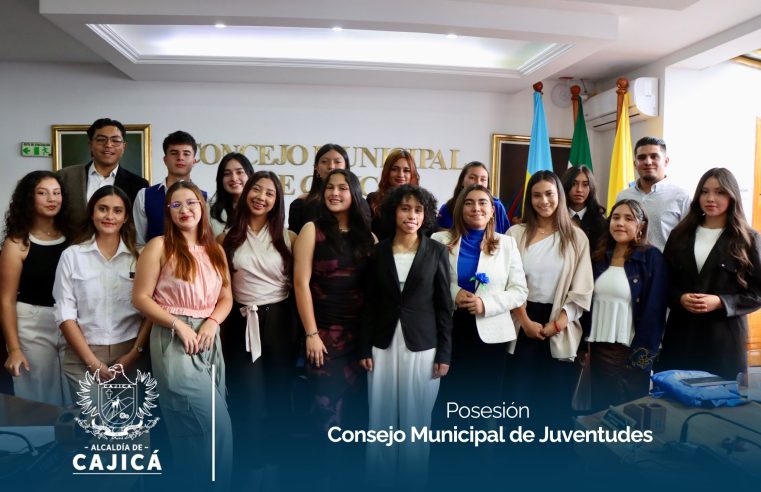 Posesionados los nuevos integrantes del |Consejo Municipal de Juventudes| en |Cajicá|