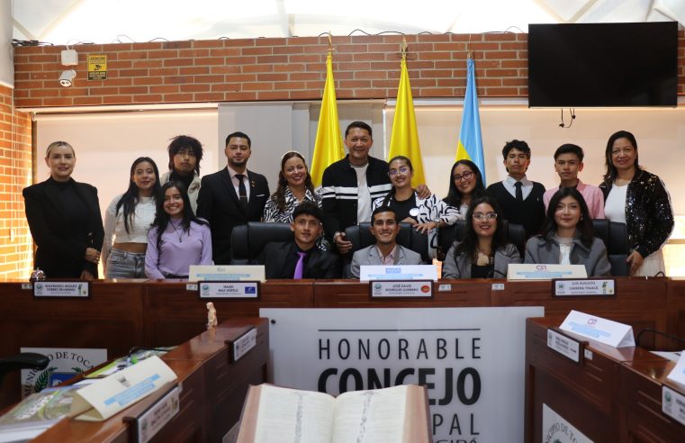 Instalado el |Consejo Municipal de Juventud| de |Tocancipá| para el periodo 2026–2029
