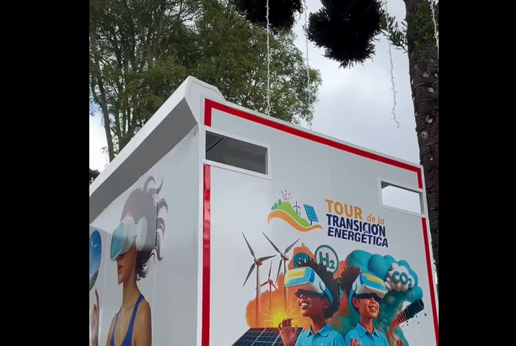 |Sopó| recibe el Tour de la |Transición Energética| con experiencia inmersiva + Video