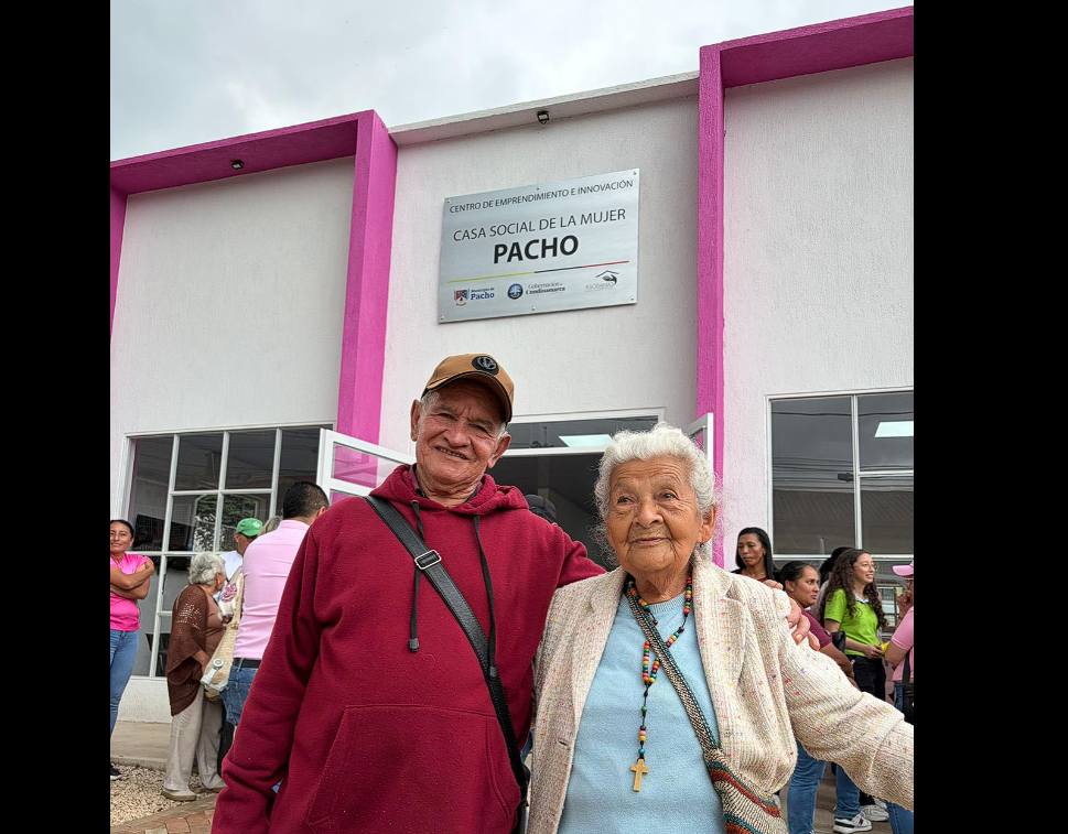 Inaugurada la |Casa Social| de la |Mujer| en |Pacho| con inversión de $1.180 millones