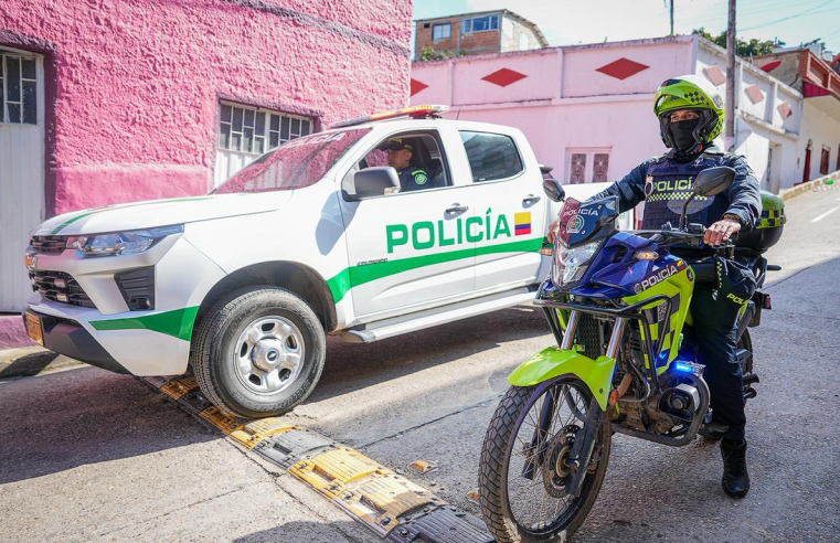 Refuerzan la |seguridad| y la |movilidad policial| en |Bituima|