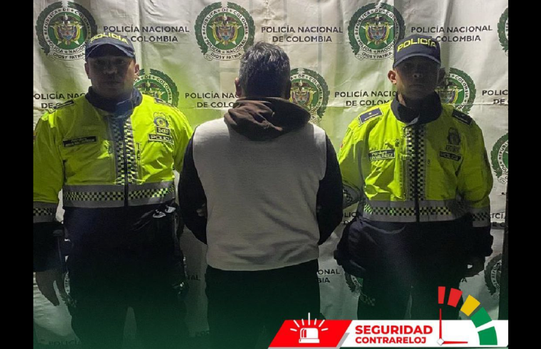 |Captura| por orden judicial en zona rural del municipio de |Tenjo|