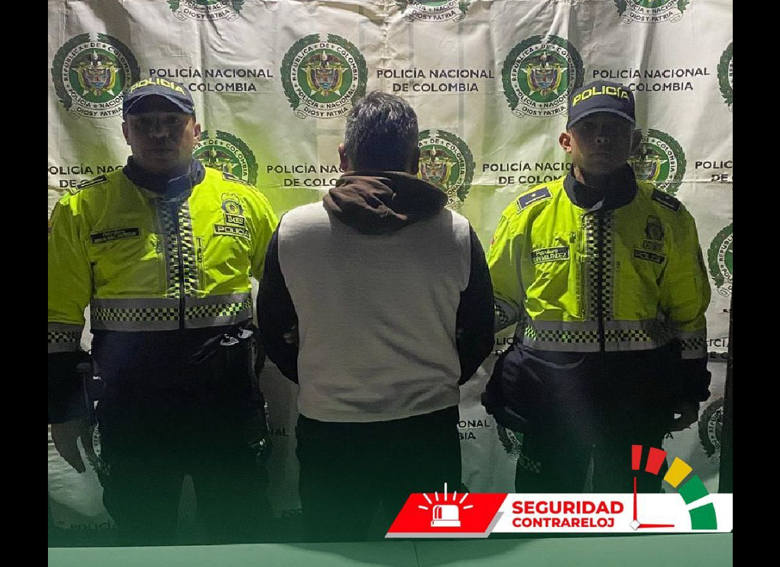 |Captura| por orden judicial en zona rural del municipio de |Tenjo|