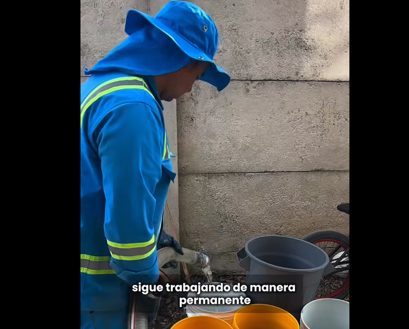 Atención permanente a contingencia en el |sistema de acueducto| + Video