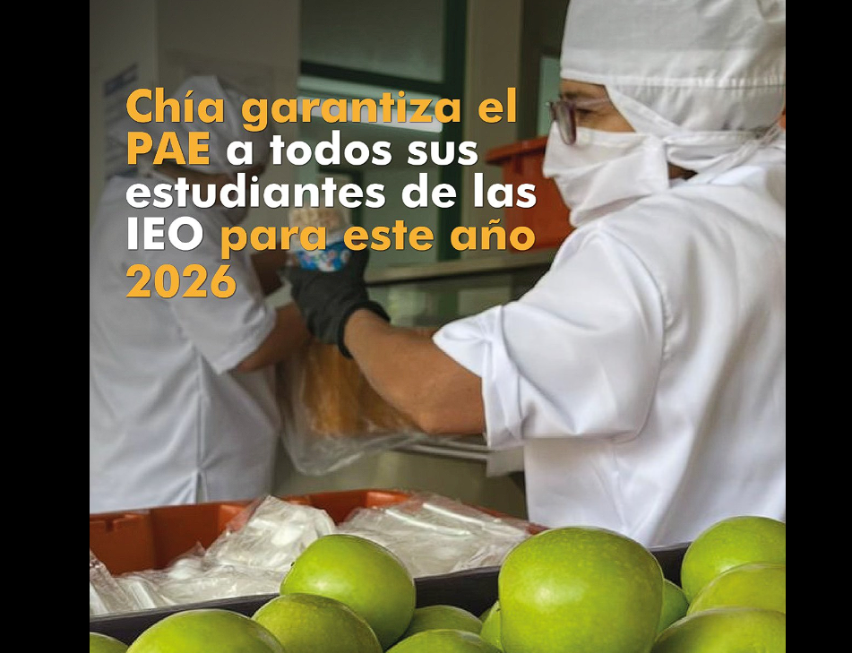 |Chía| garantiza la continuidad del |PAE| para los estudiantes de las instituciones educativas oficiales