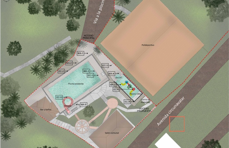 |Manta| contará con un |parque acuático| para la formación y práctica de la |natación|
