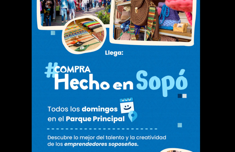 Compra Hecho en |Sopó| impulsa el talento y la |creatividad local|