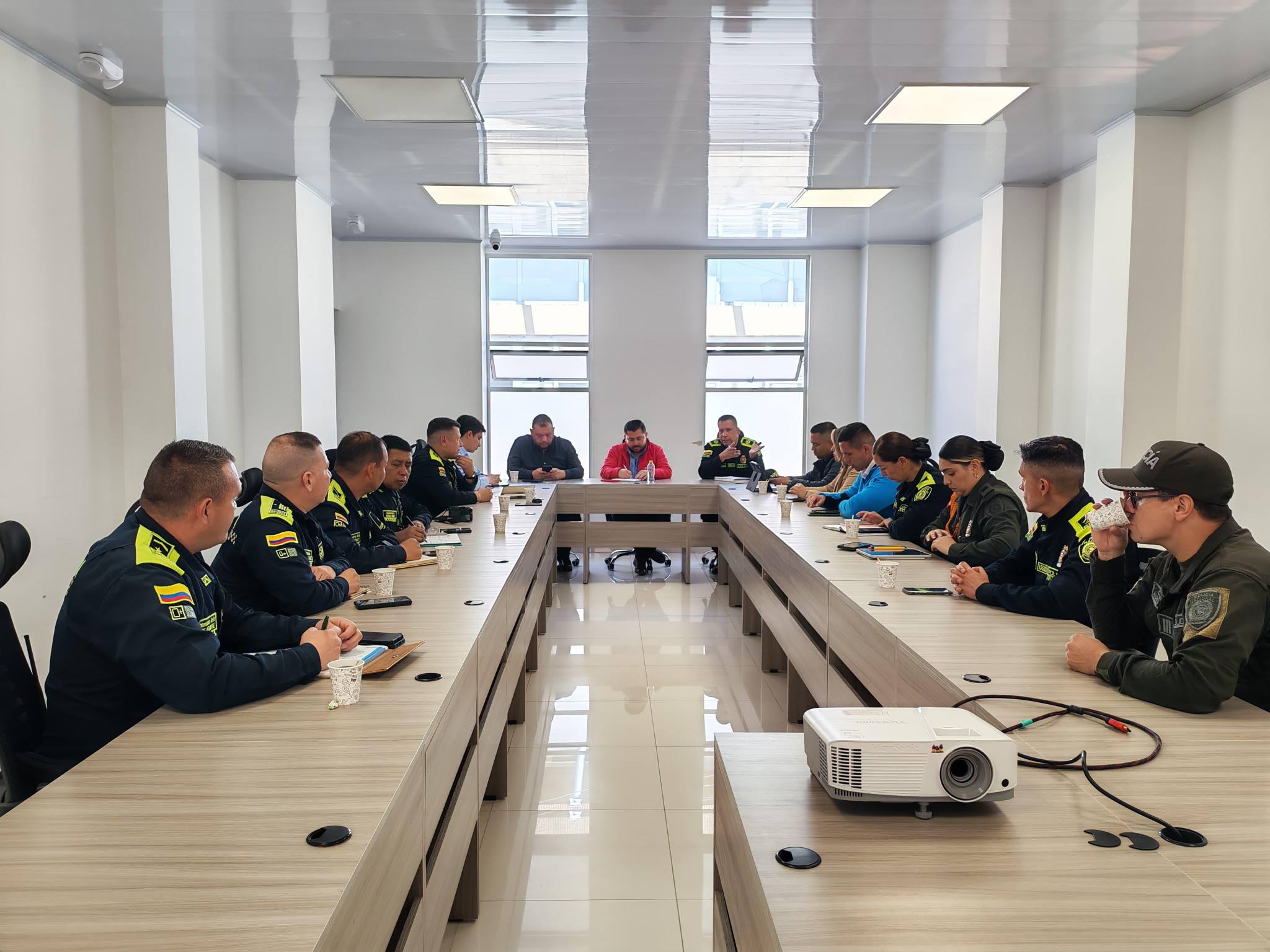 Comité de |seguridad| define estrategias para fortalecer la operatividad en |Tenjo|