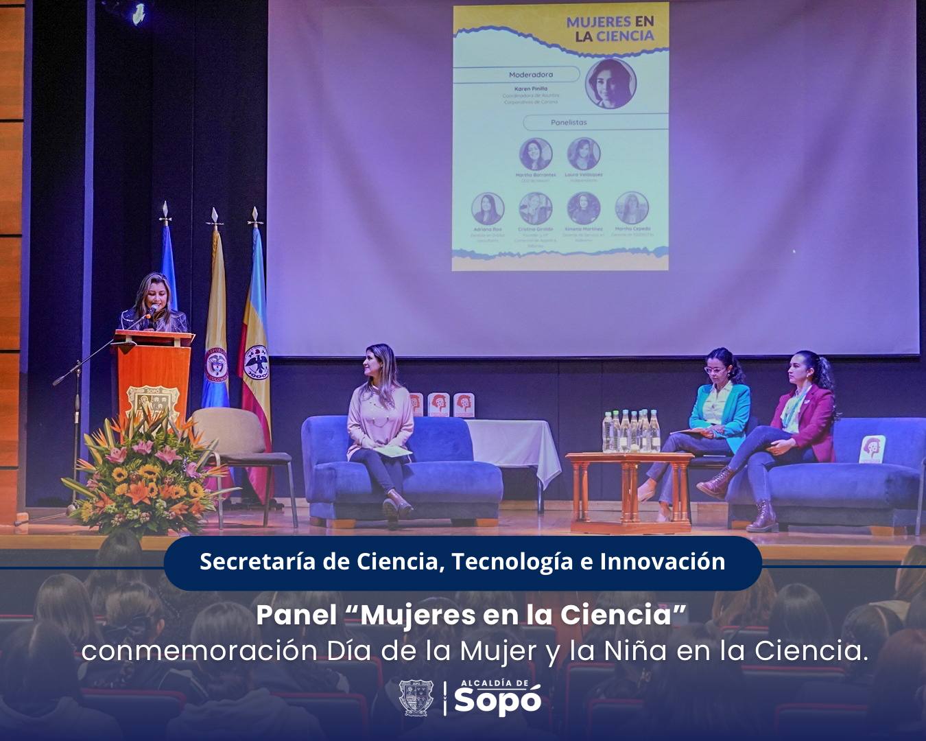 Foro “Mujeres en la Ciencia” conmemora el Día Internacional de la |Mujer| y la |Niña| en la |Ciencia|