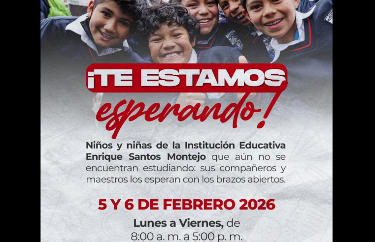 Campaña “Vamos a Estudiar” invita al regreso a clases en el municipio de |Tenjo|