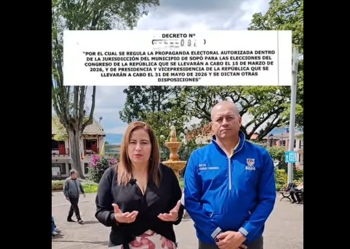 Secretaría de Gobierno de |Sopó| socializa lineamientos del Decreto 097 de 2025 sobre |propaganda electoral| + Video