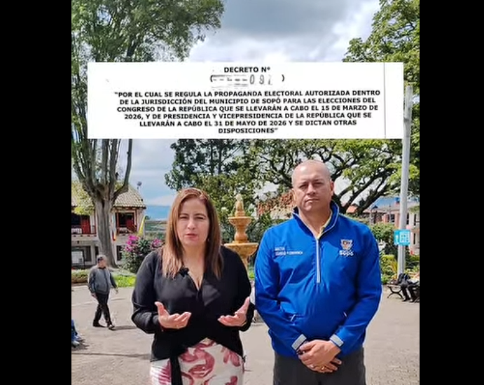 Secretaría de Gobierno de |Sopó| socializa lineamientos del Decreto 097 de 2025 sobre |propaganda electoral| + Video