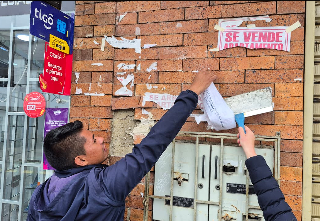 |Tocancipá| avanza en jornada de |descontaminación visual| urbana