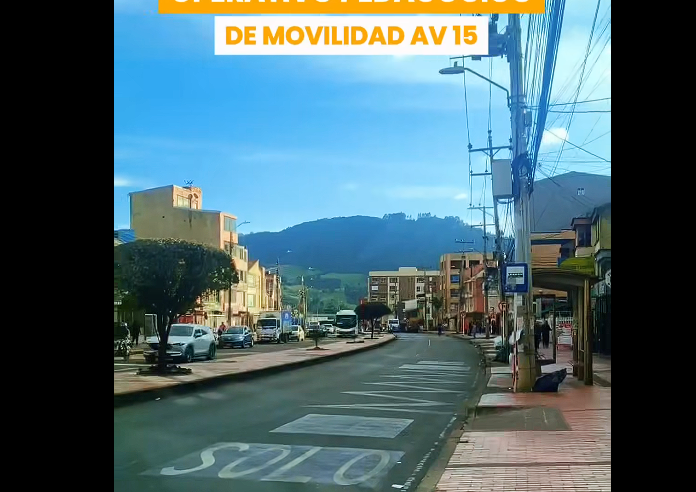 Promotores de |Seguridad Vial| fortalecen el orden y la movilidad en la |Carrera 15| + Video