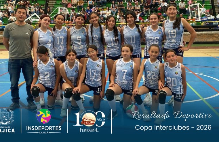 |Voleibolistas| Sub-13 de |Cajicá| obtienen séptimo lugar en la |Copa Interclubes| 2026