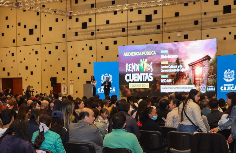 |Cajicá| presentó balance de cumplimiento de metas en la |Rendición de Cuentas| 2025