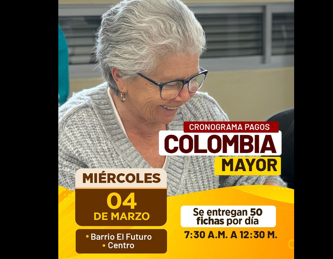 Inician pagos del subsidio |Colombia Mayor| en |Nemocón|