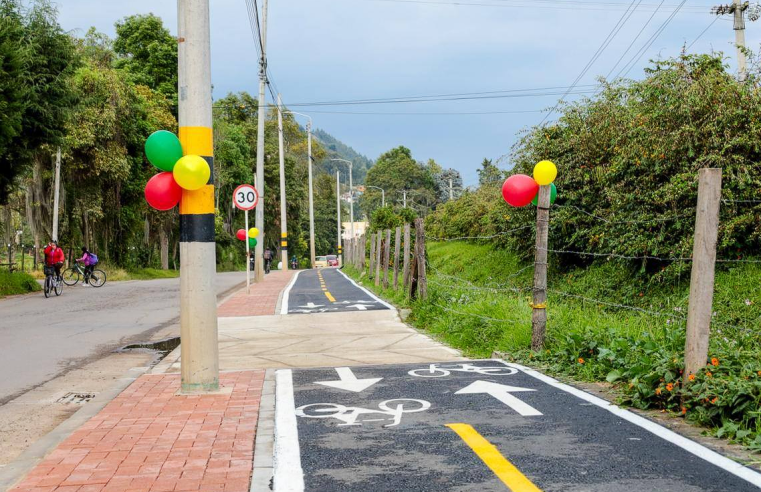 |Tenjo| reabre ciclorruta que conecta el casco urbano con el |Centro Cultural|
