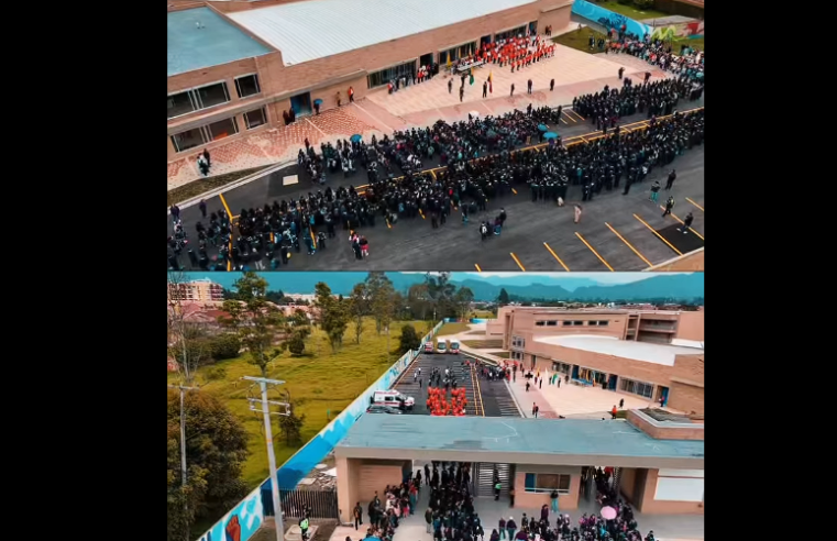 Más de 1.100 estudiantes inician clases en la nueva sede de la I.E.O. San |Josemaría Escrivá| de Balaguer en |Chía| + Video