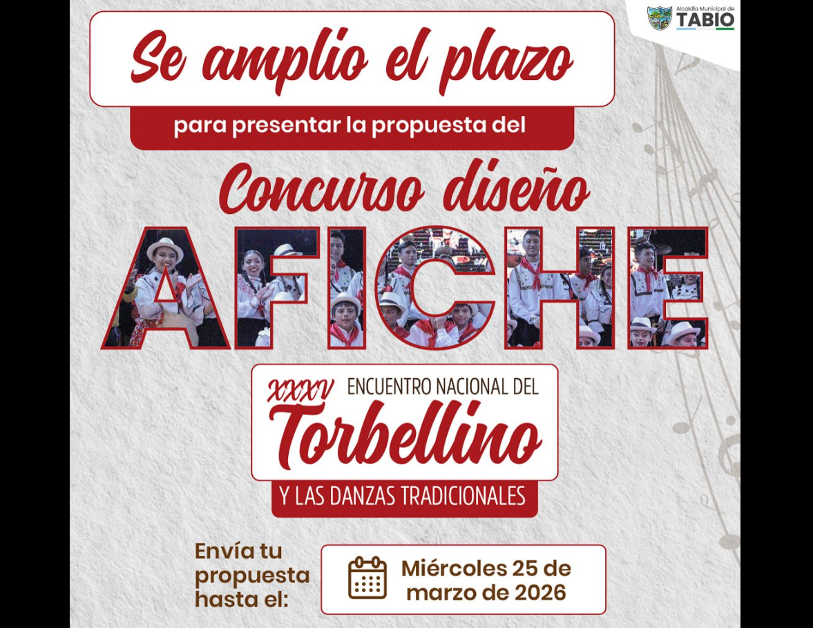 Amplían plazo para participar en el |concurso del afiche| del |XXXV Encuentro Nacional del Torbellino|