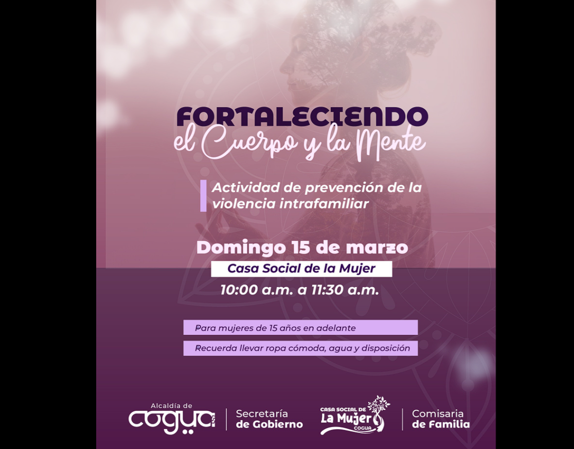 |Cogua| promueve jornada de prevención de la |violencia intrafamiliar|